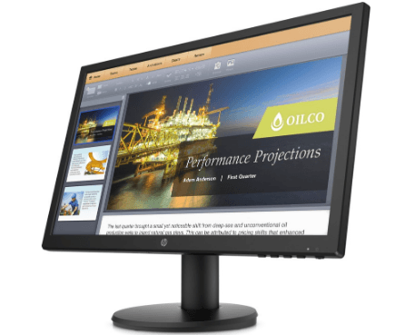 MONITOR HP P19b G4 18.5inch TN Monitor WXGA 1366x768 16:9 200cd/m2 600:1 5ms 1xHDMI1.4 1xVGA Black 3Y War. "9TY83AA#ABB" — miniatură