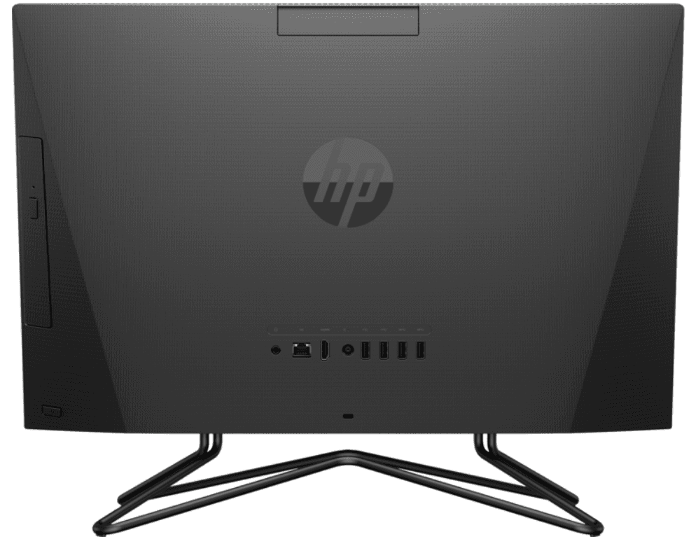 DESKTOP HP, "200 G4" All-in-one, 21.5 inch, Pentium Silver J5040, Intel UHD Graphics 605, 8 GB, SSD 256 GB, unitate optica, tastatura si mouse, Windows 10 Pro, "9US88EA#ABB" — miniatură
