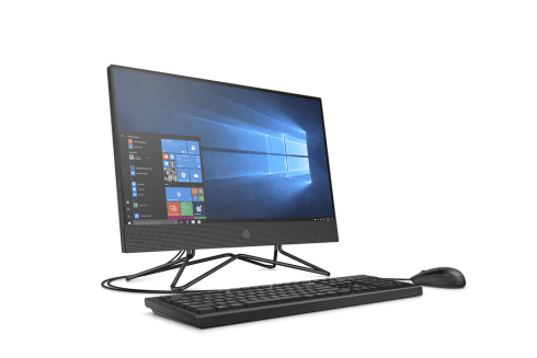 DESKTOP HP, "200 G4" All-in-one, 21.5 inch, Pentium Silver J5040, Intel UHD Graphics 605, 8 GB, SSD 256 GB, unitate optica,tastatura si mouse, Windows 10 Pro "9US87EA#ABB" — miniatură