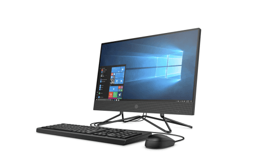 DESKTOP HP, "200 G4" All-in-one, 21.5 inch, Pentium Silver J5040, Intel UHD Graphics 605, 8 GB, SSD 256 GB, unitate optica,tastatura si mouse, Windows 10 Pro "9US87EA#ABB" — miniatură