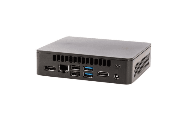 NUC INTEL, 11 Essential Kit, Ultra Compact Form Factor, Pentium Silver N6005, nu RAM, nu HDD, nu SSD, placa video integrata, "BNUC11ATKPE0002" — miniatură
