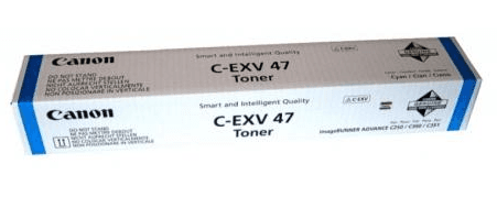 Toner Original Canon Cyan, EXV47C, pentru IR Advance C250I|C350I|C351IF, 21.5K,NOPP, "CF8517B002AA"