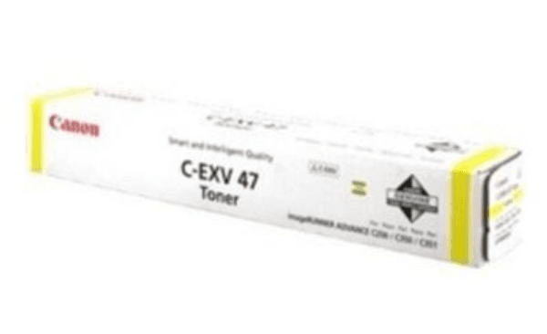 Toner Original Canon Yellow, EXV47Y, pentru IR Advance C250I|C350I|C351IF, 21.5K,NOPP, "CF8519B002AA"
