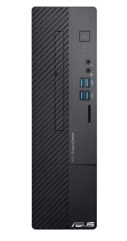 DESKTOP ASUS, "ExpertCenter D5" Middle Tower, CPU Celeron G5905, Intel UHD Graphics 630, memorie 4 GB, SSD 256 GB,unitate optica,tastatura si mouse, Free Dos, "D500SC-0G59050120" — miniatură