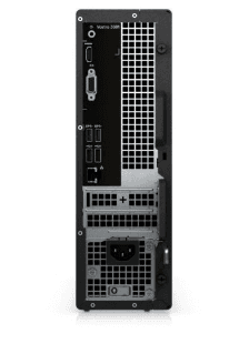 DESKTOP DELL, "Vostro 3681" Small Form Factor, CPU i3-10100, integrata, memorie 8 GB, SSD 256 GB, unitate optica, tastatura si mouse, Windows 10 Pro, "DVOS368116550744_P"