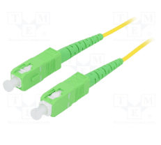 PATCH CORD Fibra Optica LOGILINK OS2 9/125, singlemode, SC/APC-SC/APC, LSZH, 0.5 m, galben, "FPSSC00"