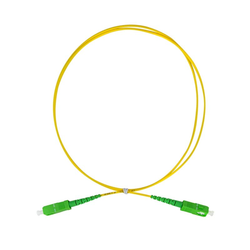 PATCH CORD Fibra Optica LOGILINK OS2 9/125, singlemode, SC/APC-SC/APC, LSZH, 1 m, galben, "FPSSC01" — miniatură