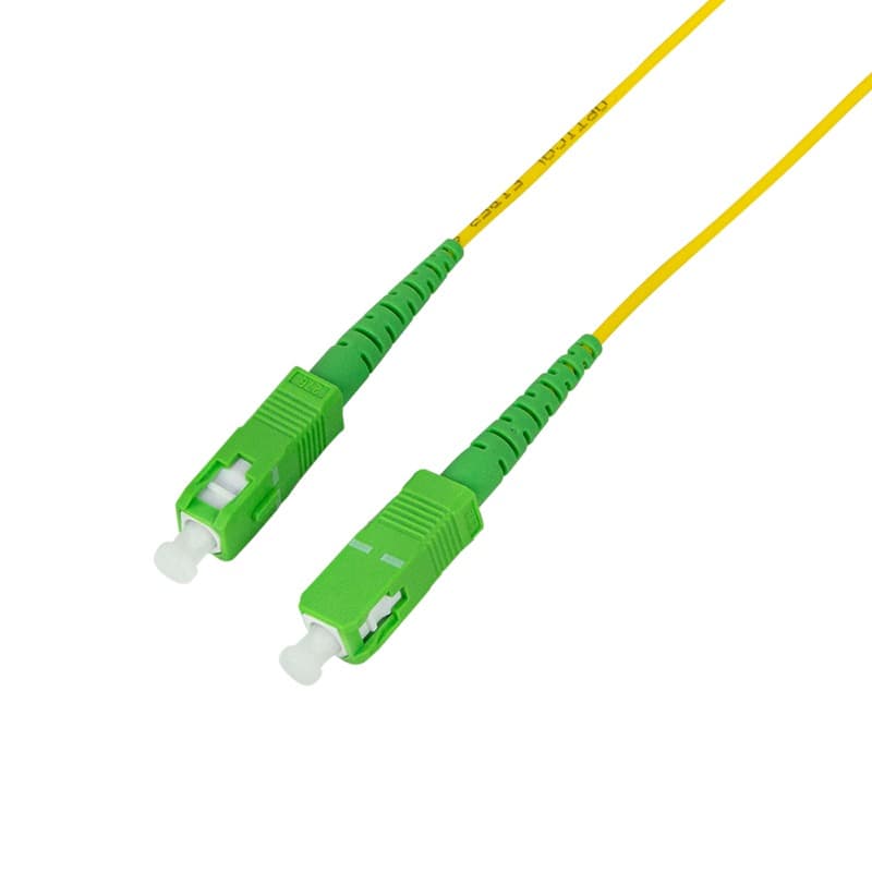 PATCH CORD Fibra Optica LOGILINK OS2 9/125, singlemode, SC/APC-SC/APC, LSZH, 3 m, galben, "FPSSC03" — miniatură