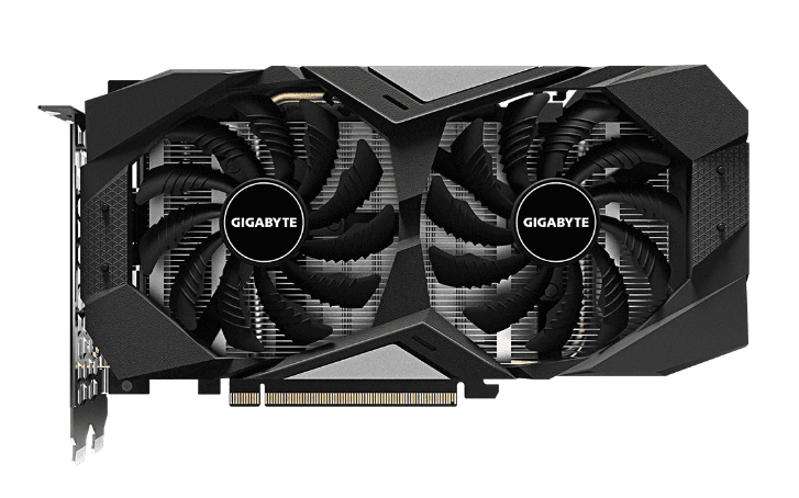 PLACA VIDEO GIGABYTE "GeForce RTX 2060 D6", 12 GB GDDR6 192 biti, PCI Express 3.0 x 16, HDMI DisplayPort x 3, sistem racire aer, "GV-N2060D6-12GD" — miniatură