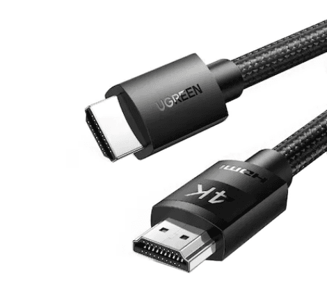 CABLU video Ugreen, "HD119" HDMI (T) la HDMI (T), rezolutie maxima 4K UHD (3840 x 2160) la 60 Hz, braided, 3m, negru "40102" - 6957303841028