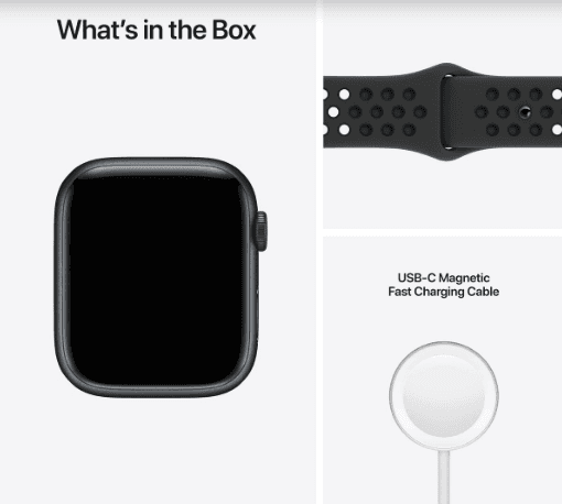 Apple Watch Nike S7 Cellular, 45mm, "MKL53" — miniatură
