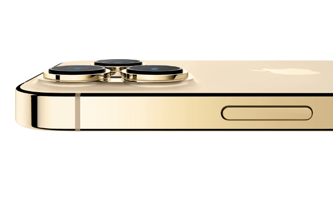 SMARTphone Apple, "iPhone 13 PRO" ecran 6.1 inch, dual sim, rez. camera 12 Mpix, memorie interna 512 GB, 5G, iOS, acumulator 3095 mAh, auriu, "MLVQ3__A" — miniatură