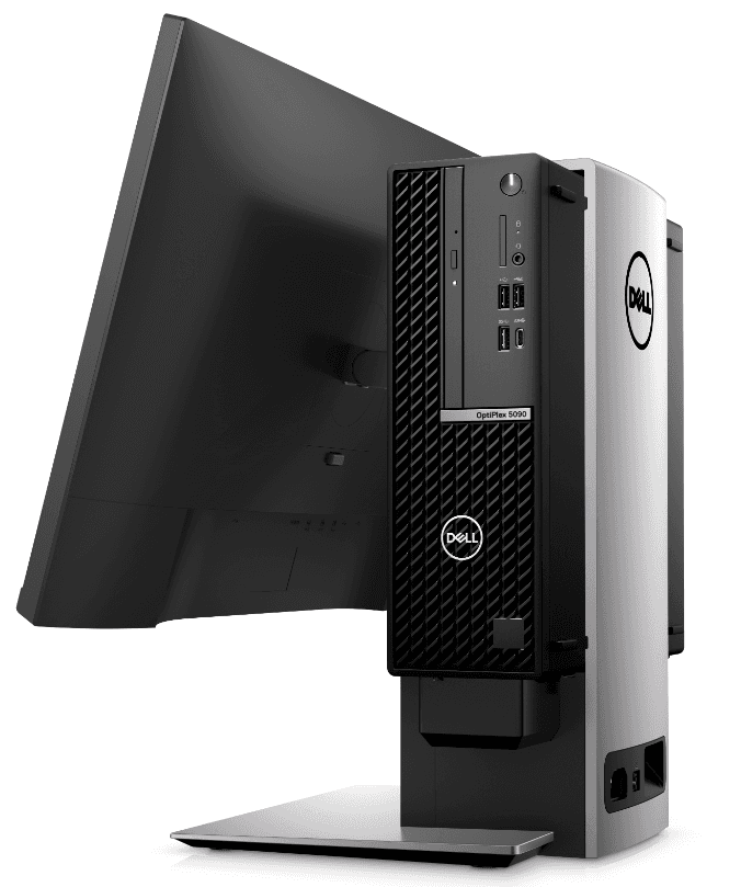 DESKTOP DELL, "OptiPlex 5090" Micro Form Factor, CPU i5-10500T, Intel UHD Graphics 630, memorie 8 GB, SSD 256 GB, Windows 11 Pro, "N203O5090MFF" — miniatură