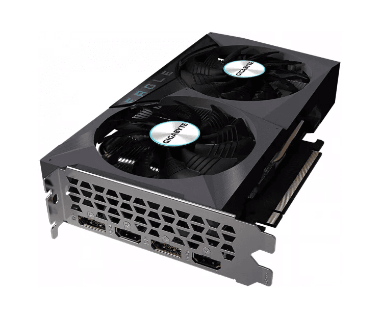 PLACA VIDEO GIGABYTE "GeForce RTX 3050 EAGLE 8G", 8 GB GDDR6 128 biti, PCI Express 4.0 x 8, HDMI x 2 DisplayPort x 2, sistem racire aer, "N3050EAGLE-8GD" — miniatură