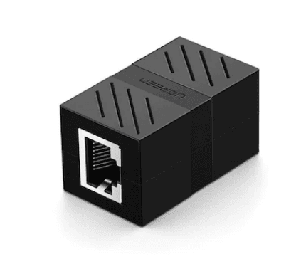 CUPLA RJ-45 Ugreen, "NW114" pt. cablu UTP, Cat6/Cat7, RJ-45 (M), viteza maxima 1 Gbps, material plastic, negru "20390" - 6957303823901