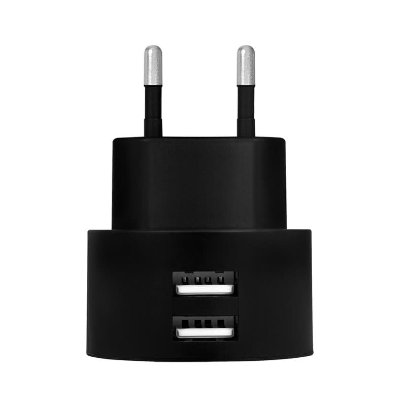 ALIMENTATOR retea 220V LOGILINK, universal, 2 x USB-A, maxim 2.1A, 10.5W, suport OCP/OVP/OHP/SCP, negru, "PA0218" — miniatură
