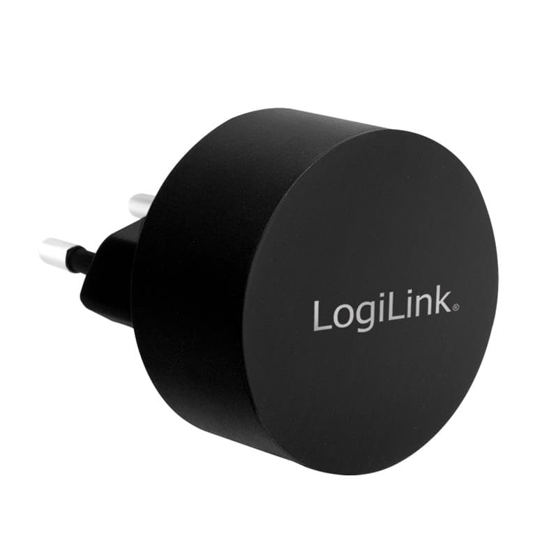 ALIMENTATOR retea 220V LOGILINK, universal, 2 x USB-A, maxim 2.1A, 10.5W, suport OCP/OVP/OHP/SCP, negru, "PA0218" — miniatură