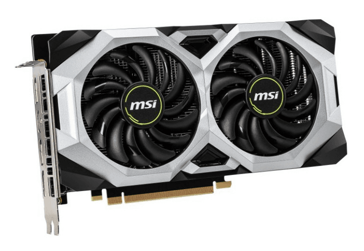 PLACA VIDEO MSI "GeForce RTX 2060 VENTUS 12G OC", 6 GB GDDR6 192 biti, PCI Express 3.0 x 16, HDMI DisplayPort x 3, sistem racire aer, "RTX2060 VENTUS OC" — miniatură