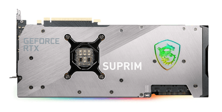 PLACA VIDEO MSI "GeForce RTX 3080 SUPRIM X", 12 GB GDDR6X 384 biti, PCI Express 4.0 x 8, HDMI DisplayPort x 3, sistem racire aer, "RTX3080 SUPRIM X12" — miniatură