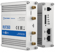 TELTONIKA RUT360 Industrial LTE Router Cat.6 1x LAN 1x WAN 100Mb/s WiFi 2.4GHz, "RUT360 000000" — miniatură