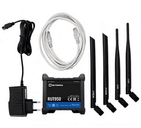 TELTONIKA RUT950 U022C0 LTE ROUTER DUAL SIM 4X FE, "RUT950U022C0" — miniatură