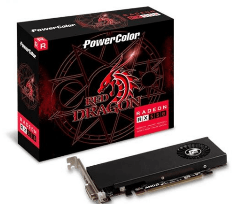 PLACA VIDEO POWER COLOR "RADEON RX 550", 4 GB GDDR5 128 biti, PCI Express 3.0 x 16, HDMI DVI-D, sistem racire aer, "RX 550 4GBD5-HLE" — miniatură
