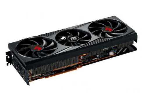PLACA VIDEO POWER COLOR "Radeon RX 6800 XT", 16 GB GDDR6 256 biti, PCI Express 4.0 x 16, HDMI DisplayPort x 2 USB Type-C, sistem racire aer, "RX6800XT 16G-3DRO" — miniatură