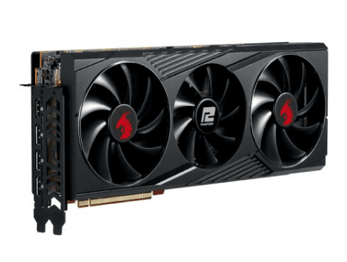 PLACA VIDEO POWER COLOR "Radeon RX 6800 XT", 16 GB GDDR6 256 biti, PCI Express 4.0 x 16, HDMI DisplayPort x 2 USB Type-C, sistem racire aer, "RX6800XT 16G-3DRO" — miniatură