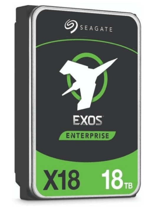 HDD SEAGATE 18TB, Exos X18, 7.200 rpm, buffer 256 MB, pt server, "ST18000NM001J"