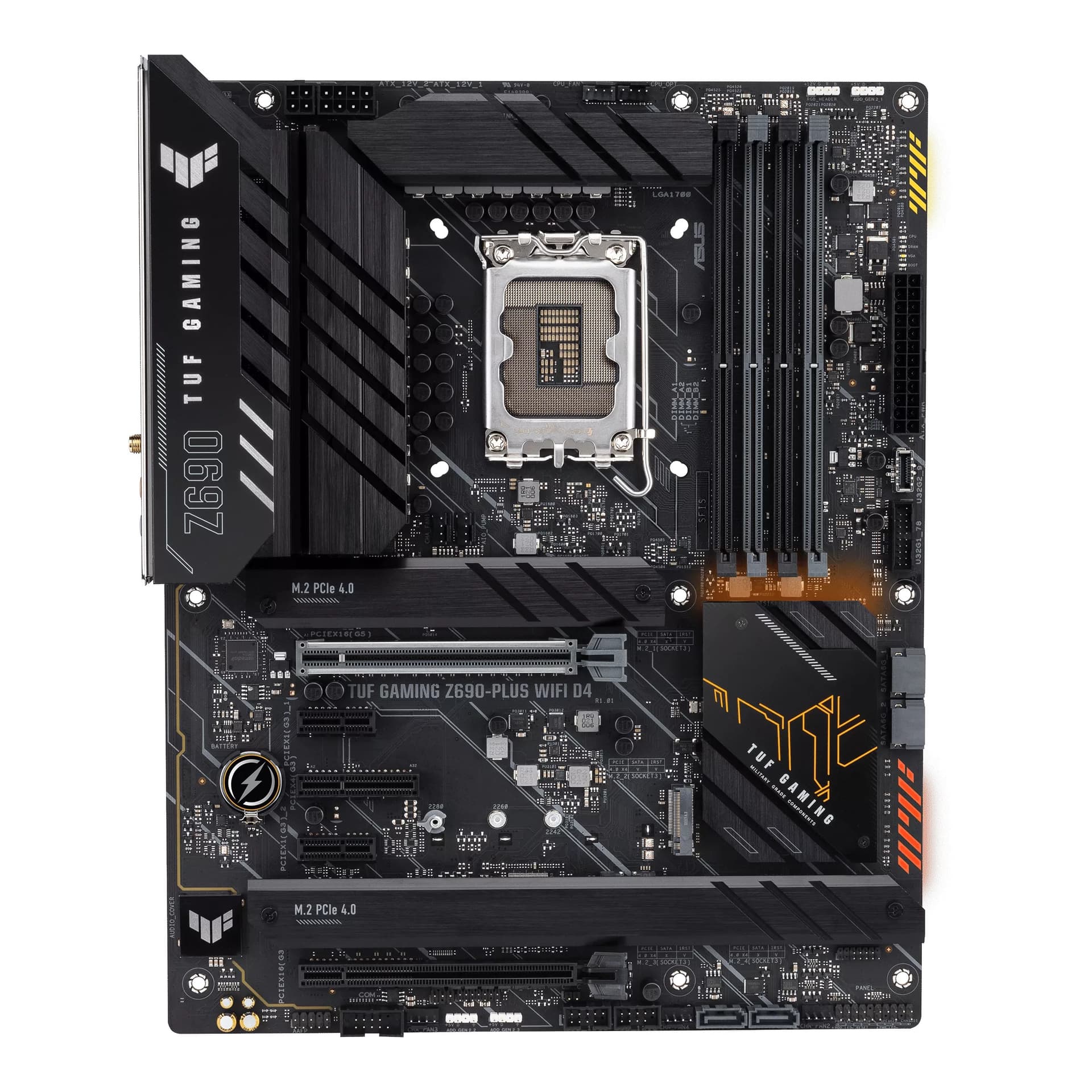 PLACA de BAZA Asus "TUF Z690-PLUS WIFI", skt LGA 1700, ATX, Intel Z690, 4 x DDR4, max. 128 GB, 4 x SATA, 4 x M.2, 5.1, "TUF Z690-PLUS WIFI"