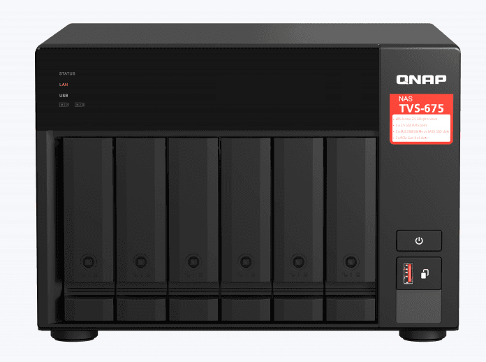 NAS Qnap NAS STORAGE TOWER 6BAY/NO HDD TVS-675-8G QNAP, "TVS-675-8G