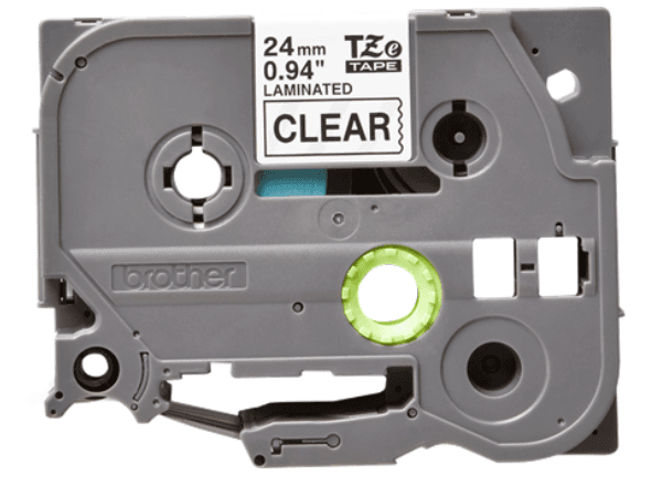 Banda laminata Original Brother Black on Clear, TZE151, pentru D600|E500|E550|H500|P700|P710|P750|330|350|520|540|580|1400|1500|1600|1650|2200|2210|2300|2310|2400|2410|2430|2500|2600|2610|2700|2710|2730|2730|7500|7600, 24mm, incl.TV 0 RON, "TZE151"