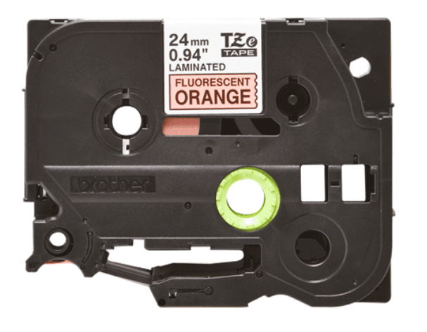 Banda laminata Original Brother Black on Orange fl., TZEB51, pentru D600|E500|E550|H500|P700|P710|P750|330|350|520|580|1400|1500|1600|1650|2200|2300|2310|2400|2430|2500|2600|2610|2700|2710|2730|2730|7500|7600, 24mm, incl.TV 0 RON, "TZEB51"