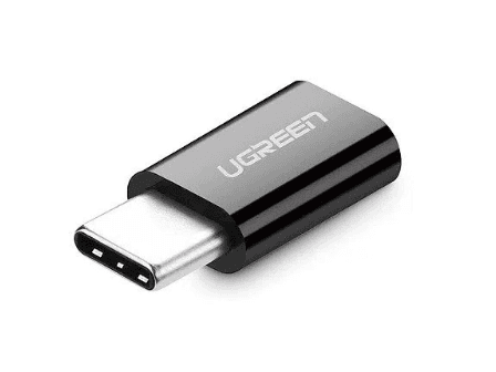 ADAPTOR Ugreen, "US157", USB Type-C(T) to micro USB(M), negru "30391" - 6957303833917