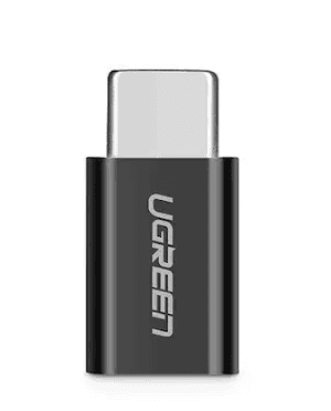 ADAPTOR Ugreen, "US157", USB Type-C(T) to micro USB(M), negru "30391" - 6957303833917 — miniatură