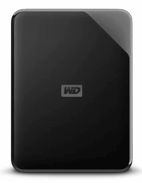 WD Elements SE 2TB HDD USB3.0 Portable 2.5inch RTL extern RoHS complian lack, "WDBEPK0020BBK-WESN"