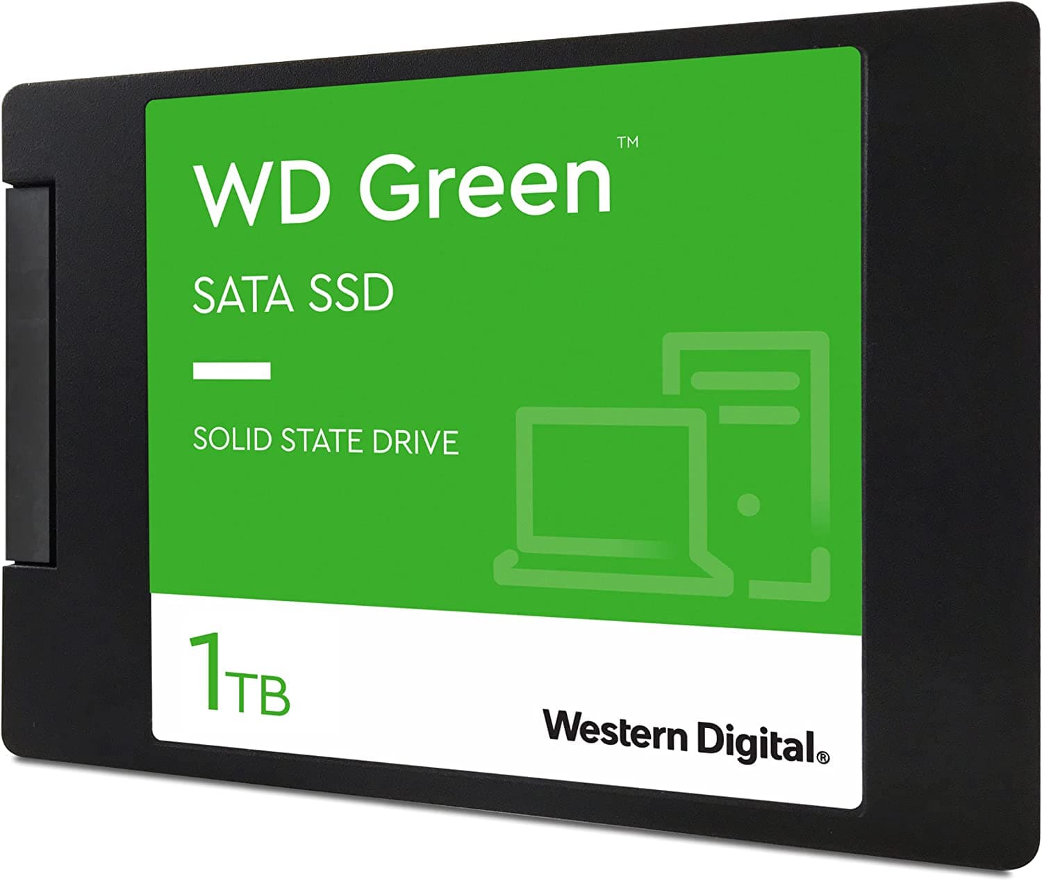 SSD WD GREEN, 1TB, 2.5 inch, S-ATA 3, R/W: 545/, "WDS100T3G0A" — miniatură