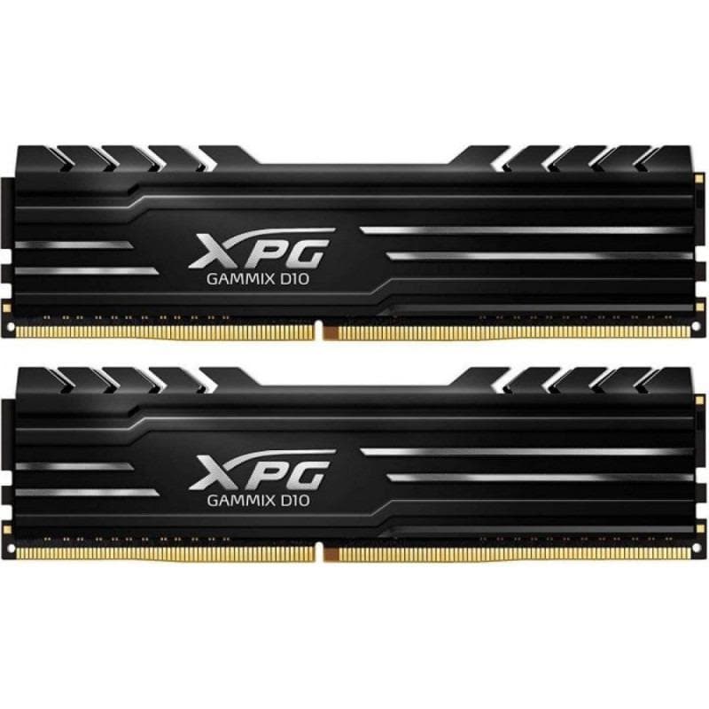 Memorie DDR Adata XPG GAMMIX D10 DDR4 32 GB, frecventa 3000 MHz, 16 GB x 2 module, radiator, "AX4U300016G16A-DB1"
