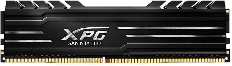 Memorie DDR Adata - gaming XPG GAMMIX D10 DDR4 16 GB, frecventa 3600 MHz, 1 modul, radiator, "AX4U360016G18A-SB10"