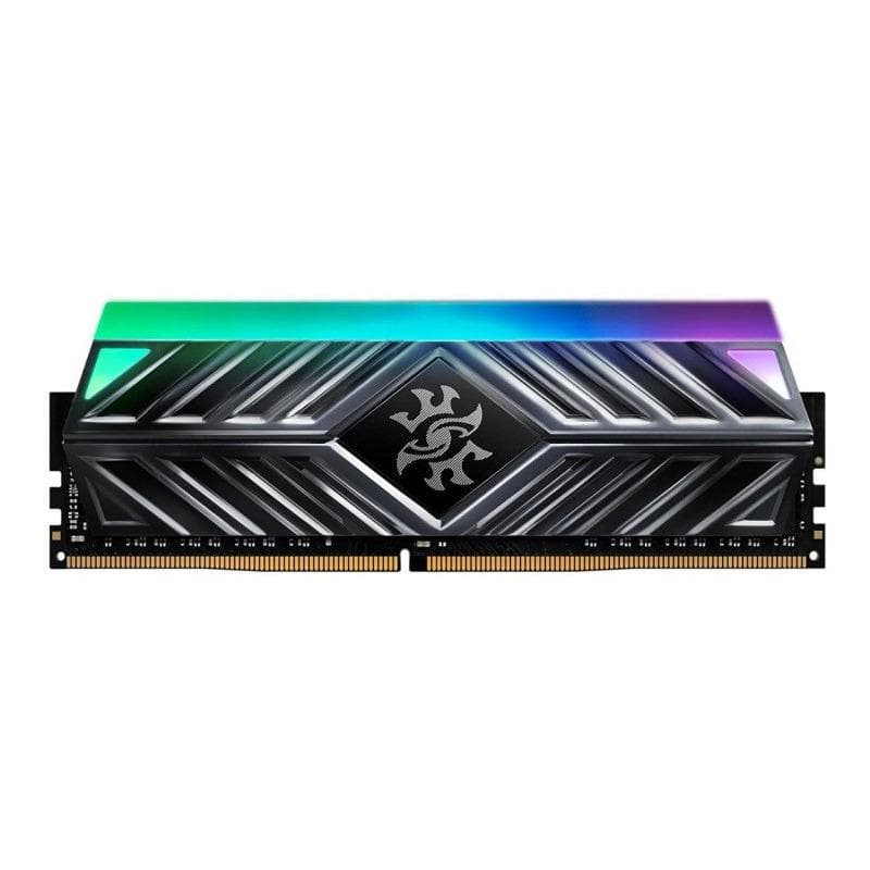 Memorie DDR Adata - gaming XPG Spectrix D41 DDR4 8 GB, frecventa 3600 MHz, 1 modul, radiator, iluminare RGB, "AX4U360016G18I-ST4"