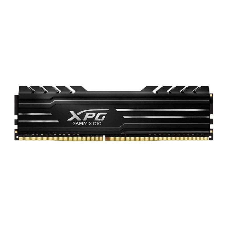 Memorie DDR Adata - gaming XPG GAMMIX D10 DDR4 8 GB, frecventa 3600 MHz, 1 modul, radiator, "AX4U36008G18I-SB10"