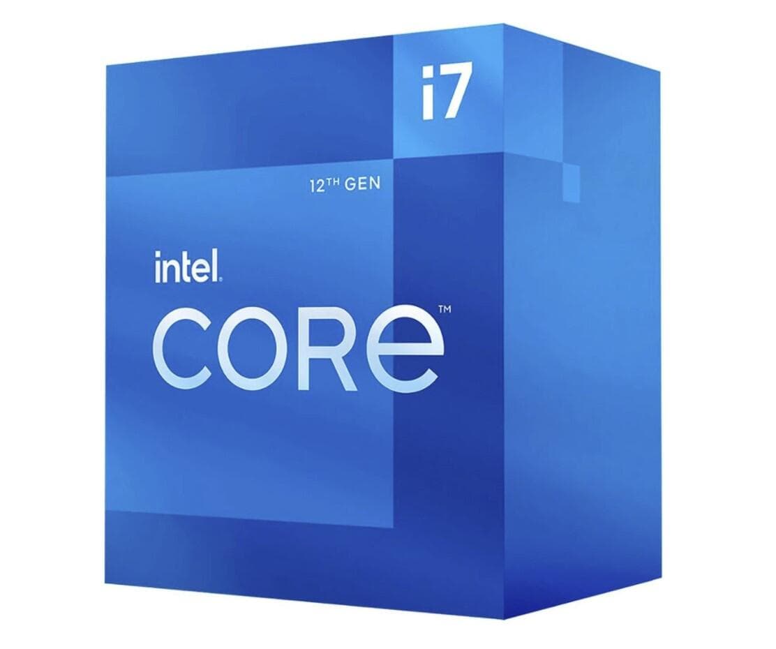 CPU INTEL i7-12700, skt LGA 1700, Core i7, frecventa 2.1 GHz, turbo 4.9 GHz, 12 nuclee, putere 65 W, "BX8071512700" — miniatură