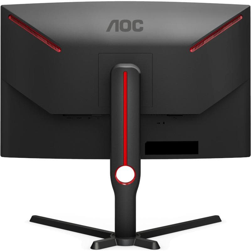 MONITOR AOC - gaming 27 inch, Gaming, VA, Full HD (1920 x 1080), wide, 250 cd/mp, 1 ms, HDMI | Display Port, "C27G3U/BK" — miniatură