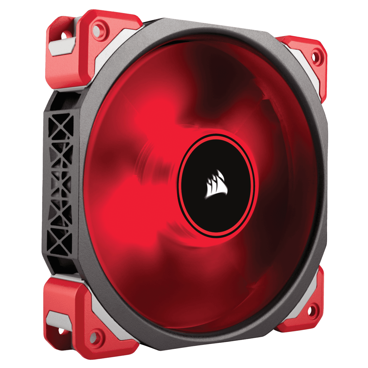VENTILATOR CORSAIR, "ML120 PRO LED", pt carcasa PC, 120 mm, 2400 rpm, LED rosu, 1 ventilator, "CO-9050042-WW"