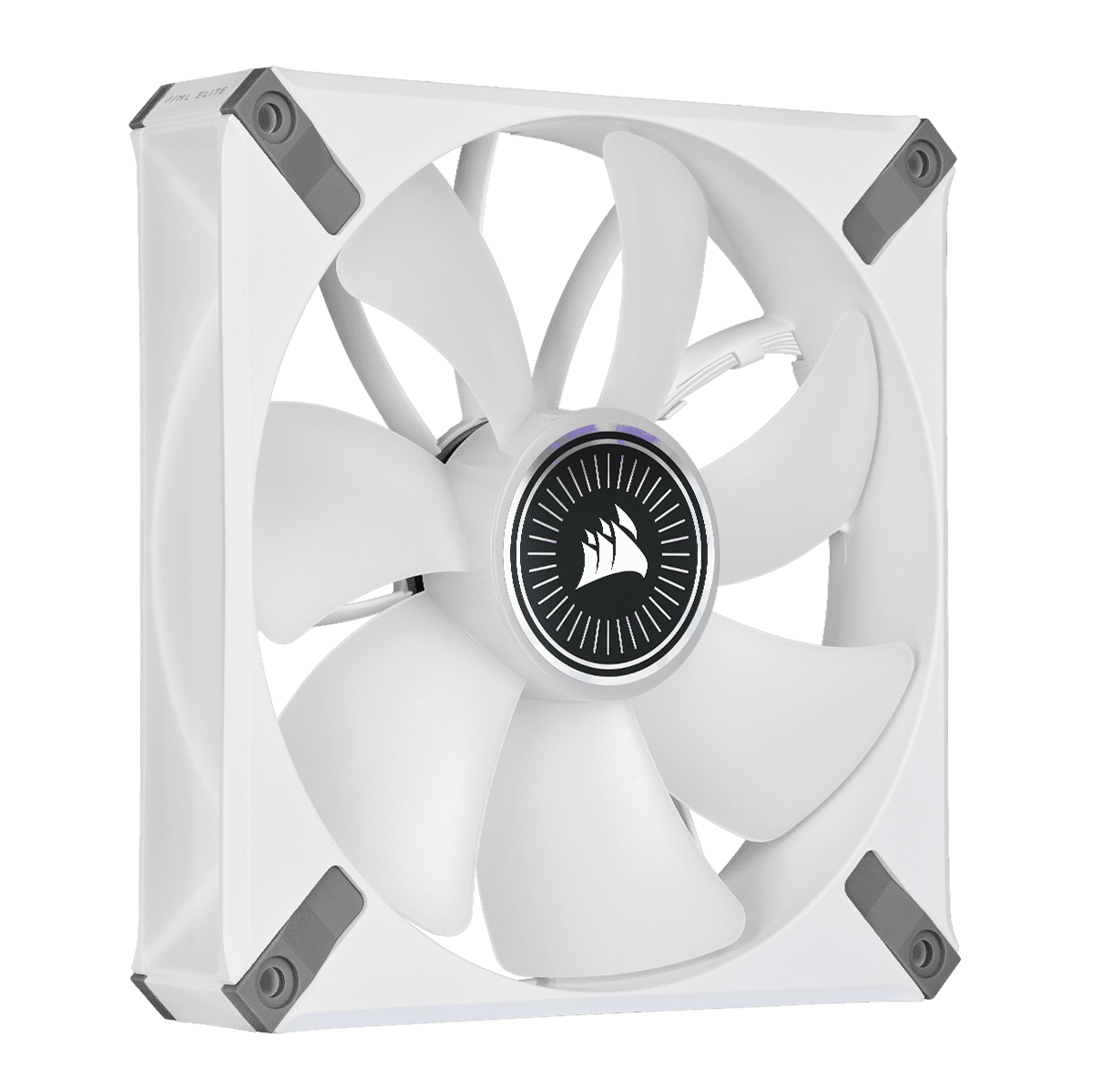 VENTILATOR CORSAIR, "ML140 RGB ELITE Premium", pt carcasa PC, 140 mm, 1600 rpm, LED RGB, 1 ventilator, "CO-9050119-WW" — miniatură