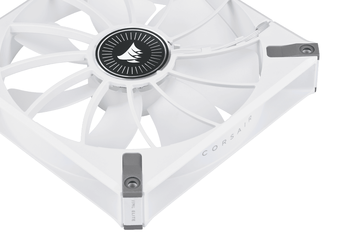 VENTILATOR CORSAIR, "ML140 RGB ELITE Premium", pt carcasa PC, 140 mm, 1600 rpm, LED RGB, 1 ventilator, "CO-9050119-WW" — miniatură