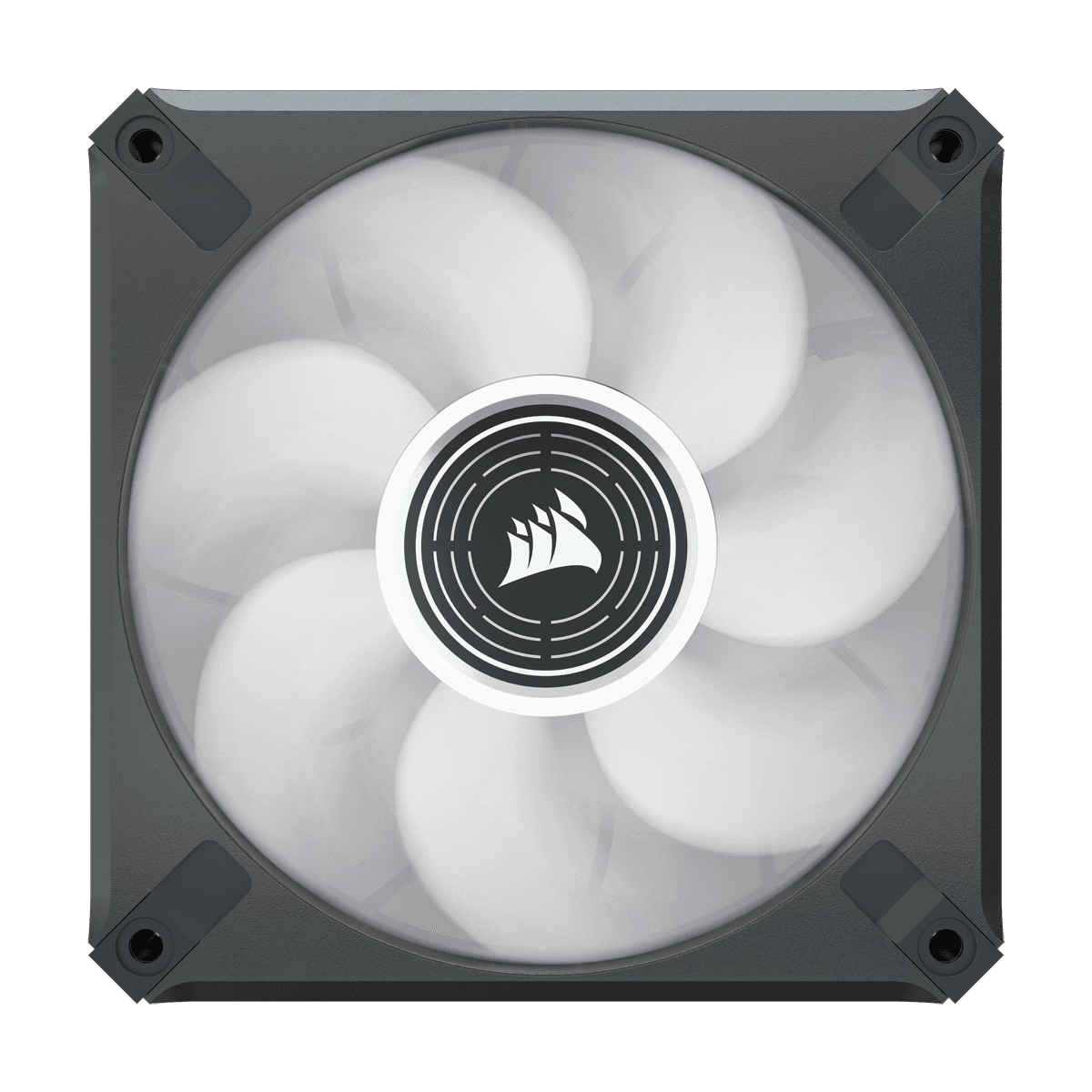 VENTILATOR CORSAIR, "ML120 LED ELITE", pt carcasa PC, 120 mm, 2000 rpm, LED alb, 1 ventilator, "CO-9050121-WW"