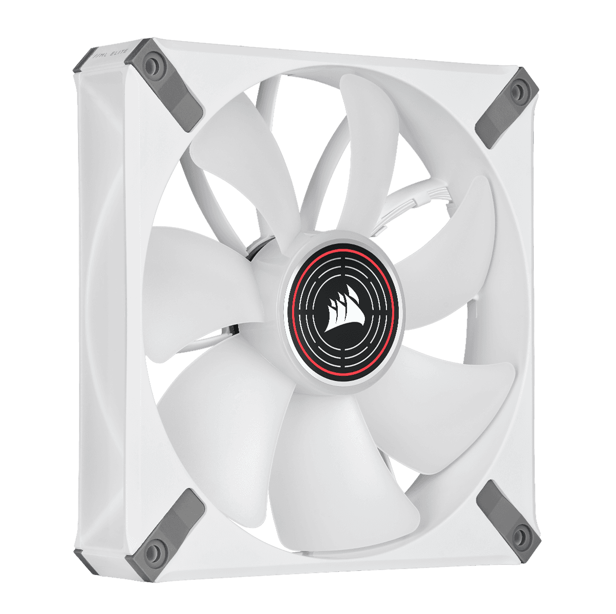 VENTILATOR CORSAIR, "ML140 LED ELITE Red Premium", pt carcasa PC, 140 mm, 1600 rpm, LED rosu, 1 ventilator, "CO-9050129-WW" — miniatură