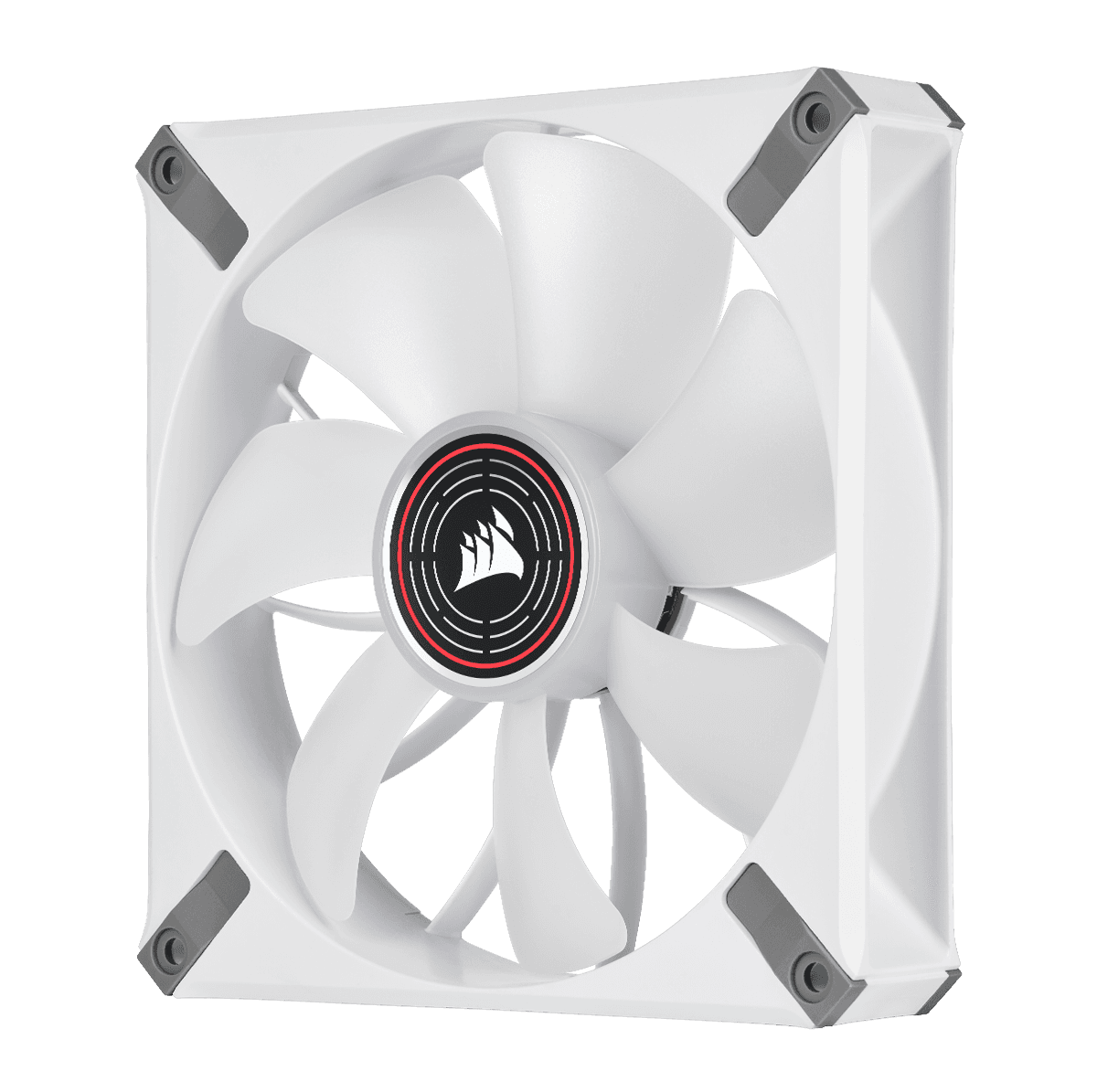 VENTILATOR CORSAIR, "ML140 LED ELITE Red Premium", pt carcasa PC, 140 mm, 1600 rpm, LED rosu, 1 ventilator, "CO-9050129-WW" — miniatură