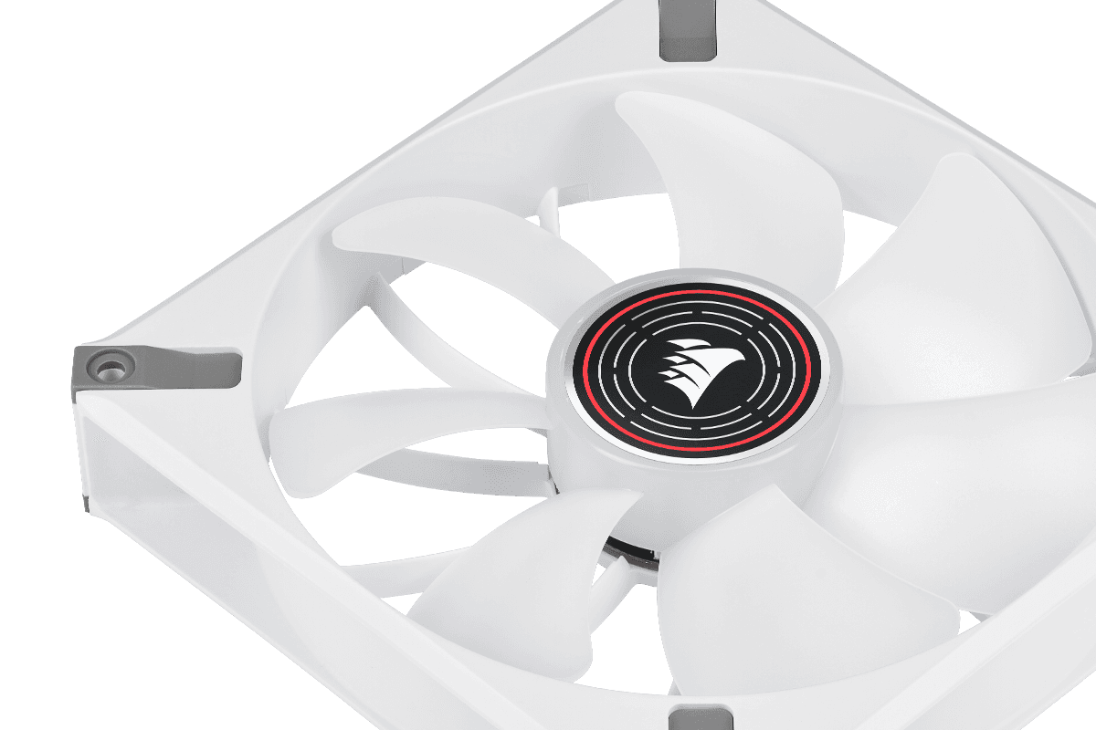 VENTILATOR CORSAIR, "ML140 LED ELITE Red Premium", pt carcasa PC, 140 mm, 1600 rpm, LED rosu, 1 ventilator, "CO-9050129-WW" — miniatură